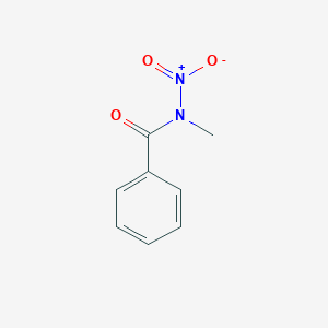 molecular formula C8H8N2O3 B14610008 Benzamide, N-methyl-N-nitro- CAS No. 59476-39-0