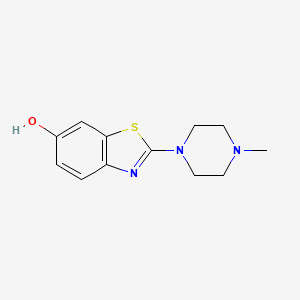 2-(4-Methylpiperazin-1-yl)-1,3-benzothiazol-6-ol