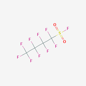 molecular formula C4F10O2S<br>C4F9SO2F B146102 Perfluorobutylsulfonyl fluoride CAS No. 375-72-4