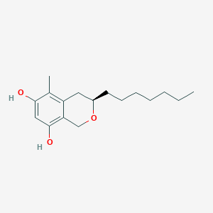 molecular formula C17H26O3 B1461030 Pseudoanguillosporin A CAS No. 1159392-22-9