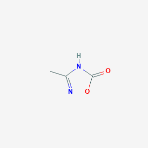 molecular formula C3H4N2O2 B1461067 3-Methyl-1,2,4-oxadiazol-5-ol CAS No. 52386-40-0