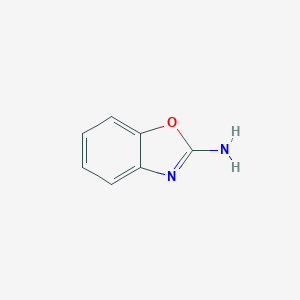 molecular formula C7H6N2O B146116 2-氨基苯并噁唑 CAS No. 4570-41-6