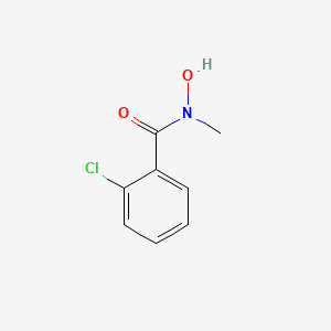 molecular formula C8H8ClNO2 B14611626 2-Chloro-N-hydroxy-N-methylbenzamide CAS No. 59686-63-4