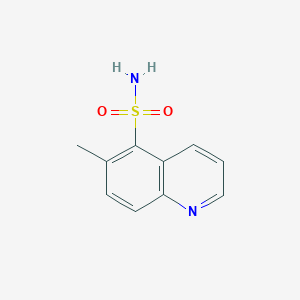 molecular formula C10H10N2O2S B1461168 6-Methylquinoline-5-sulfonamide CAS No. 2126162-04-5