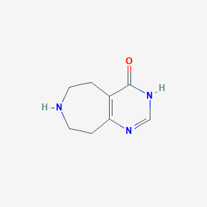 6,7,8,9-tetrahydro-3H-pyrimido[4,5-d]azepin-4(5H)-one