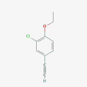 2-Chloro-1-ethoxy-4-ethynylbenzene