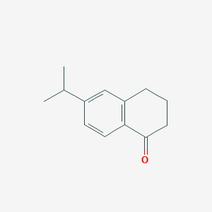 molecular formula C13H16O B14611919 6-(Propan-2-yl)-3,4-dihydronaphthalen-1(2H)-one CAS No. 60606-92-0