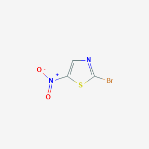 molecular formula C3HBrN2O2S B146120 2-溴-5-硝基噻唑 CAS No. 3034-48-8