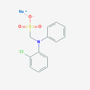2-Chlorophenylphenyl-aminomethanesulphonic acid sodium salt