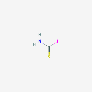 molecular formula CH2INS B14612184 Carbamothioyl iodide CAS No. 60253-81-8