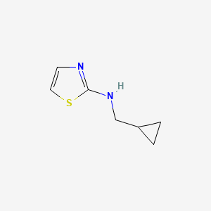 molecular formula C7H10N2S B1461228 N-(Cyclopropylmethyl)thiazol-2-amine CAS No. 79147-04-9