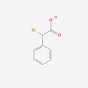 molecular formula C8H7BrO2 B146123 2-bromo-2-phenylacetic acid CAS No. 4870-65-9