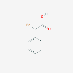 molecular formula C8H7BrO2 B146123 alpha-Bromophenylacetic acid CAS No. 4870-65-9