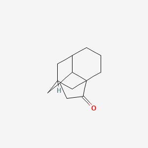 molecular formula C13H18O B14612330 Octahydro-3H-2a,7-methanoacenaphthylen-2(1H)-one CAS No. 57387-02-7