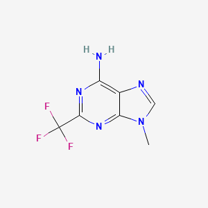 9-Methyl-2-(trifluoromethyl)-9H-purin-6-amine