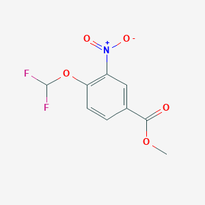 Methyl 4-(difluoromethoxy)-3-nitrobenzoate