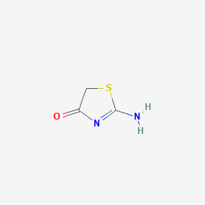 4(5H)-Thiazolone, 2-amino-