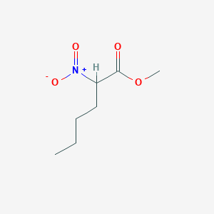 molecular formula C7H13NO4 B14612616 Methyl 2-nitrohexanoate CAS No. 59906-51-3