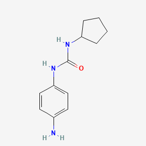 1-(4-Aminophenyl)-3-cyclopentylurea