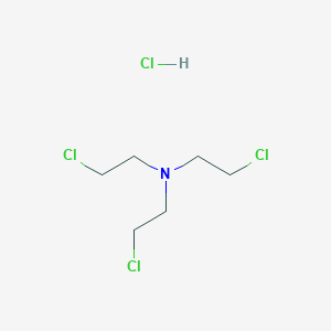 molecular formula C6H13Cl4N B146129 Tris(2-chloroethyl)amine hydrochloride CAS No. 817-09-4