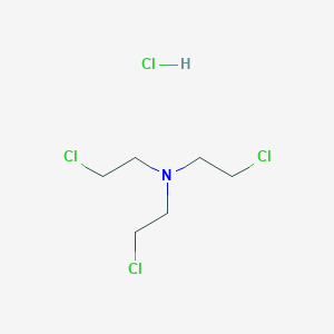 molecular formula C6H12Cl3N.ClH B146129 Tris(2-chloroethyl)amine hydrochloride CAS No. 817-09-4