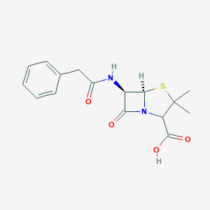 molecular formula C16H18N2O4S B014613 Penicillin g CAS No. 61-33-6