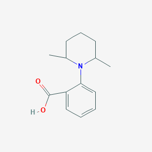 2-(2,6-Dimethylpiperidin-1-yl)benzoic acid