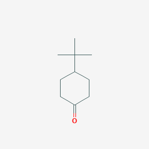 molecular formula C10H18O B146137 4-Tert-butylcyclohexanone CAS No. 98-53-3