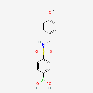4-(N-(4-Methoxybenzyl)sulfamoyl)phenylboronic acid