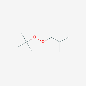 molecular formula C8H18O2 B14613736 1-(tert-Butylperoxy)-2-methylpropane CAS No. 60306-29-8