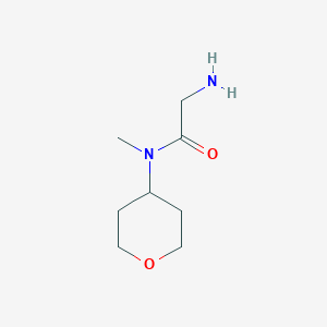 2-amino-N-methyl-N-(oxan-4-yl)acetamide