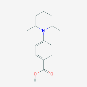 4-(2,6-Dimethylpiperidin-1-yl)benzoic acid