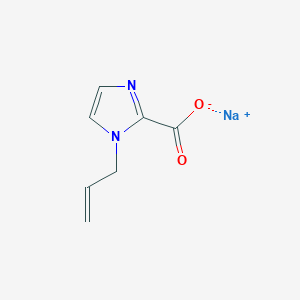sodium 1-(prop-2-en-1-yl)-1H-imidazole-2-carboxylate
