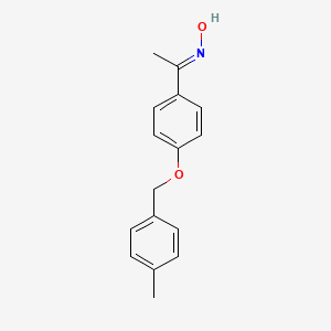 N-(1-{4-[(4-methylphenyl)methoxy]phenyl}ethylidene)hydroxylamine