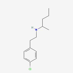 [2-(4-Chlorophenyl)ethyl](pentan-2-yl)amine