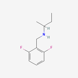 (Butan-2-yl)[(2,6-difluorophenyl)methyl]amine