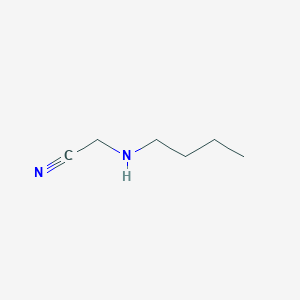 molecular formula C6H12N2 B146144 (Butylamino)acetonitrile CAS No. 3010-04-6