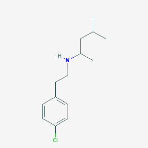 [2-(4-Chlorophenyl)ethyl](4-methylpentan-2-yl)amine