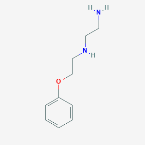 molecular formula C10H16N2O B14614444 N~1~-(2-Phenoxyethyl)ethane-1,2-diamine CAS No. 57404-41-8