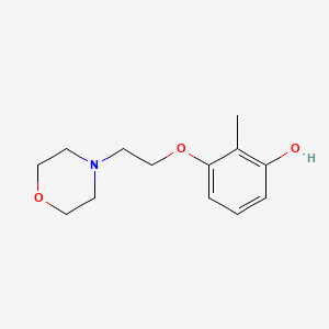 2-Methyl-3-[2-(morpholin-4-yl)ethoxy]phenol