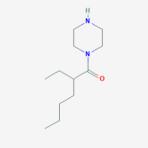2-Ethyl-1-(piperazin-1-yl)hexan-1-one