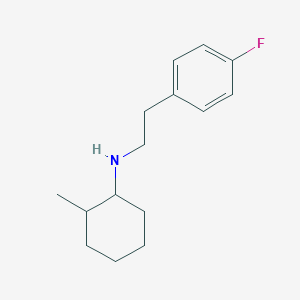 N-[2-(4-fluorophenyl)ethyl]-2-methylcyclohexan-1-amine