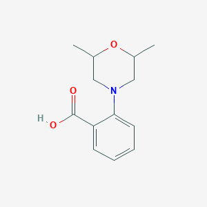 2-(2,6-Dimethylmorpholino)benzoic acid