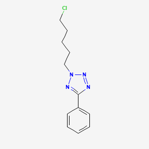 2-(5-chloropentyl)-5-phenyl-2H-1,2,3,4-tetrazole