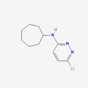 6-chloro-N-cycloheptylpyridazin-3-amine