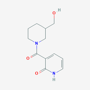 3-[3-(Hydroxymethyl)piperidine-1-carbonyl]pyridin-2-ol