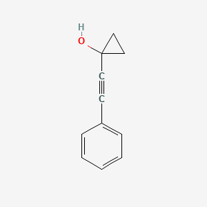 molecular formula C11H10O B14614826 1-(Phenylethynyl)cyclopropanol CAS No. 57951-63-0