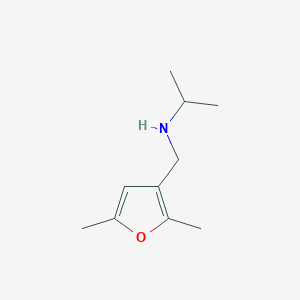 [(2,5-Dimethylfuran-3-yl)methyl](propan-2-yl)amine