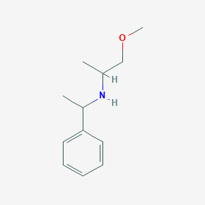 (1-Methoxypropan-2-yl)(1-phenylethyl)amine