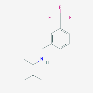 (3-Methylbutan-2-yl)({[3-(trifluoromethyl)phenyl]methyl})amine